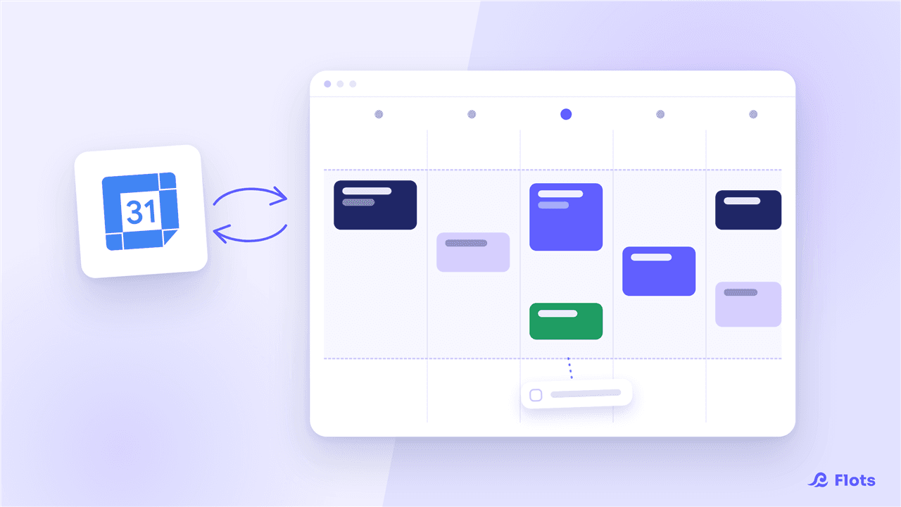 Organizing your calendar in Flots: the guide to get started