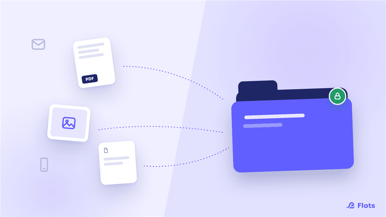 Documents: store your PDF files and photos in Flots