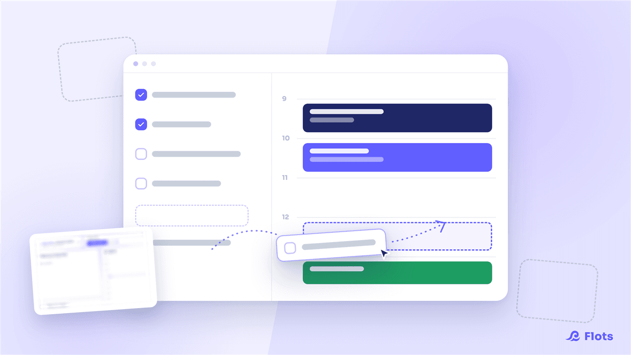 Planning view: manage your tasks and calendar in one place