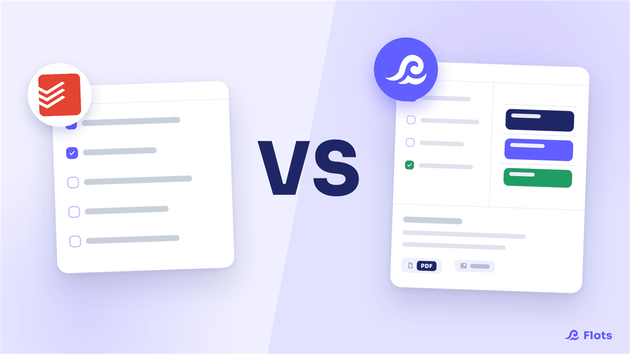 Todoist vs Flots : quel outil pour tâches et agenda ?
